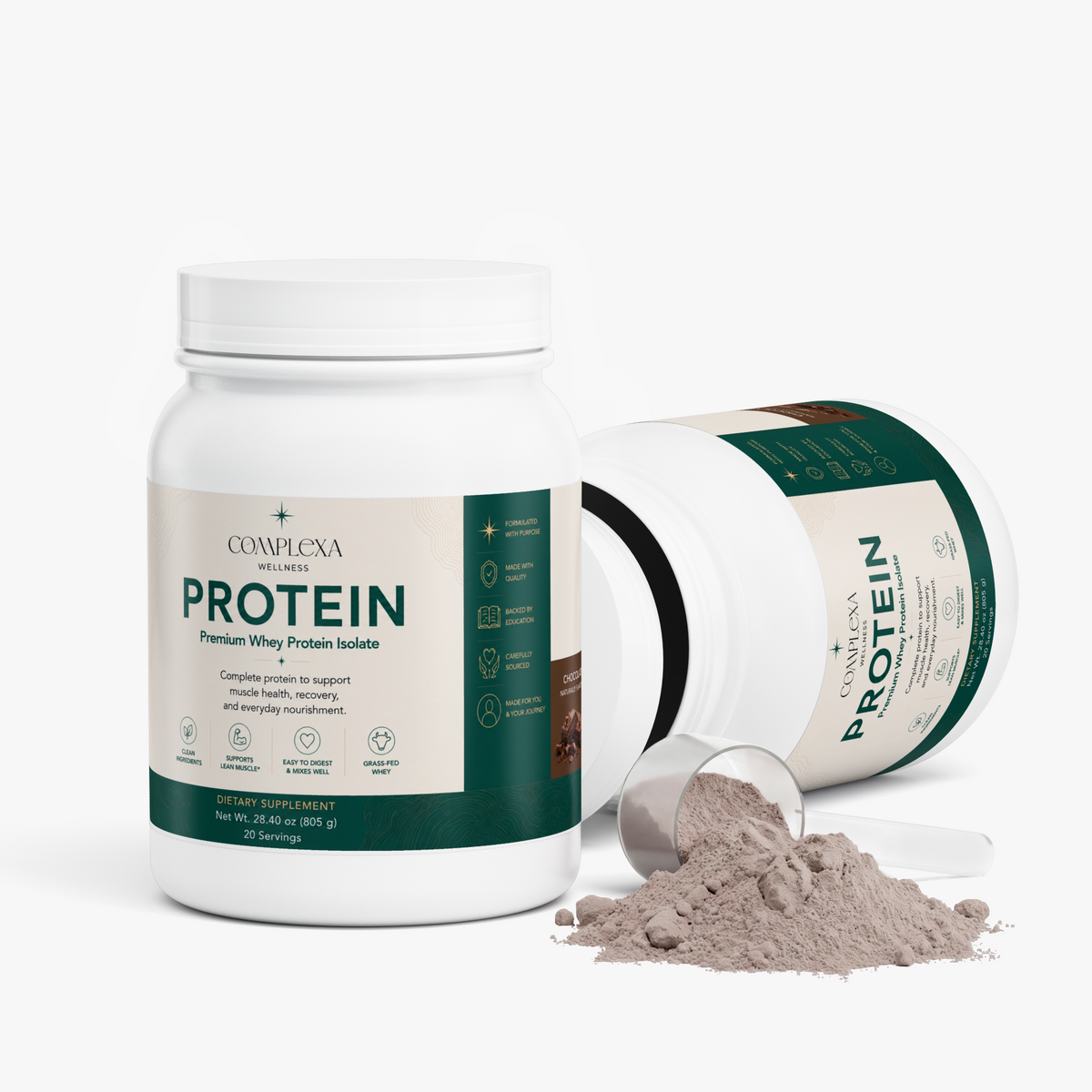 Protein: Premium Whey Protein Isolate (Chocolate)